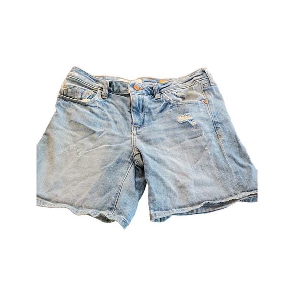 Pilcro Lower rise Bermuda jean shorts size 27 - Picture 1 of 7